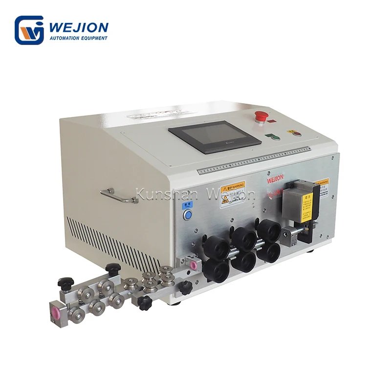 2314 Automatic cnc wire cable cut strip bending machine