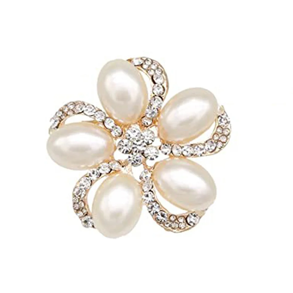 Factory Supply Korean Brooches Women Custom Poppy Broches Fashion Lapel Pin Flower Brooch