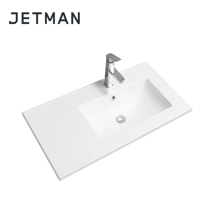 JM4001AR-91 910*460*160 Factory price bathroom cabinet simple wash basin sink