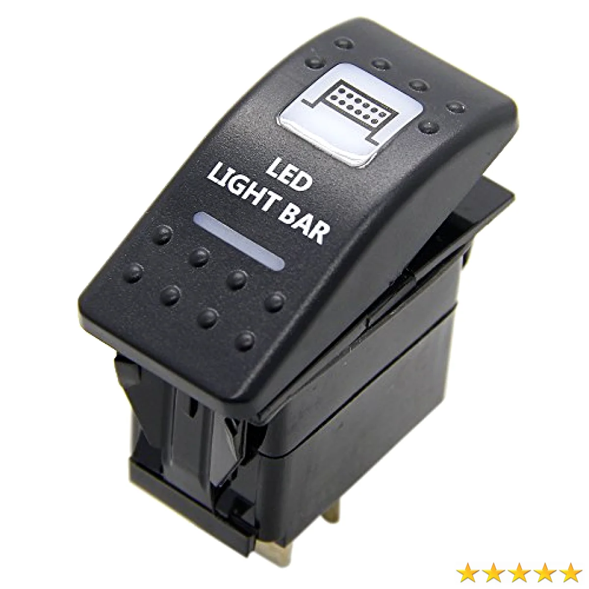 ARB Style LED Rocker Switch Backlit 4X4 4WD 12V ON/OFF Switch