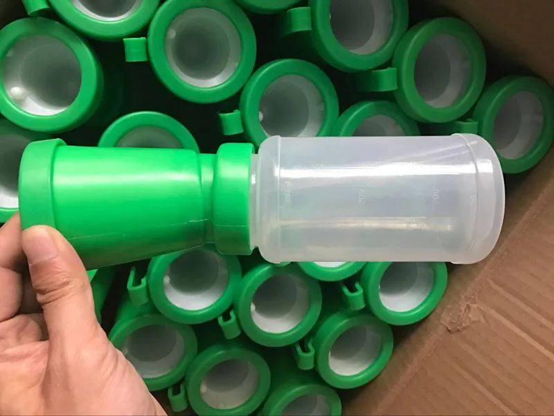 High quality new style non-return teat dip cup cow nipple dip cup