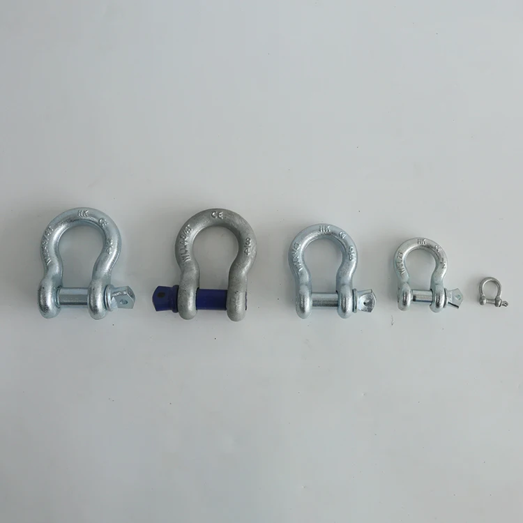High Performance Bow-Type Shackle Galvanized Marine Lock American Shackle
