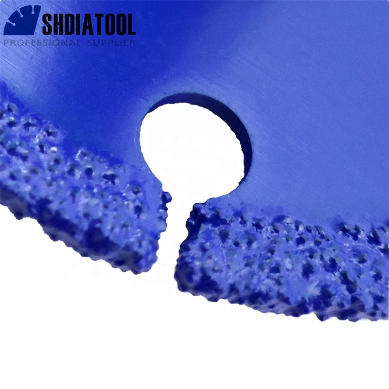 30/40/50mm Mini Iron Cutting Disc Brazed Mini Saw Blade for Cutting Iron with Round Shank Cut-Off Wheels for Mental