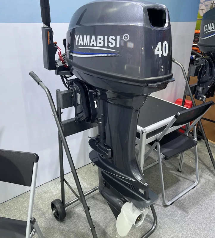 Оригинальные двухтактные лодочные двигатели YAMABISI 40 л.с.