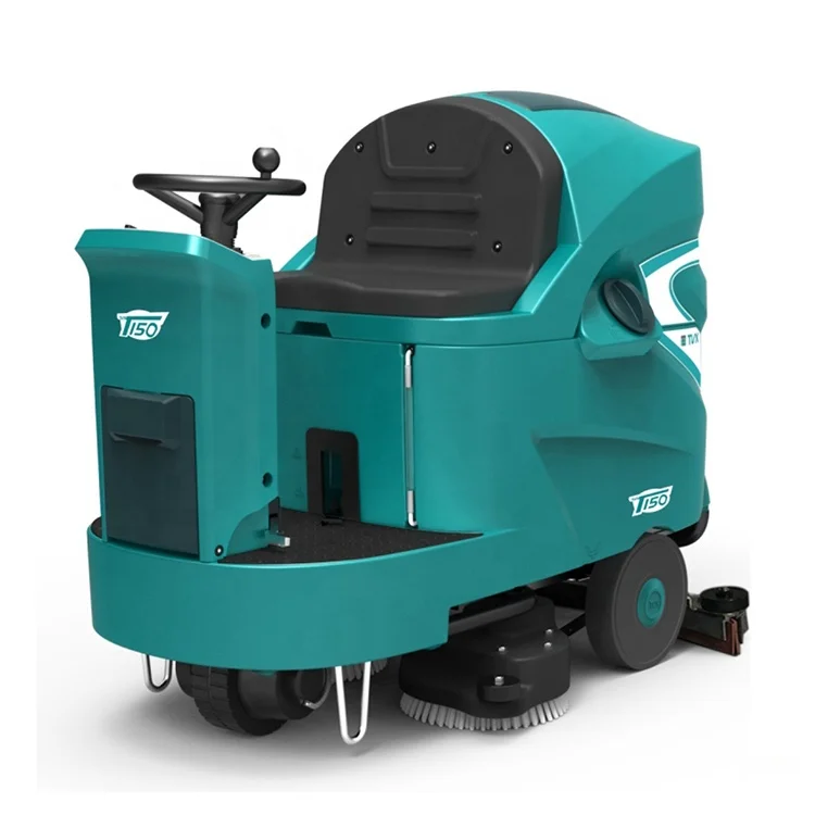 Intelligent Industrial  ride on floor scrubber Type Cold Water Cleaning scrubbing machine floor scrubber