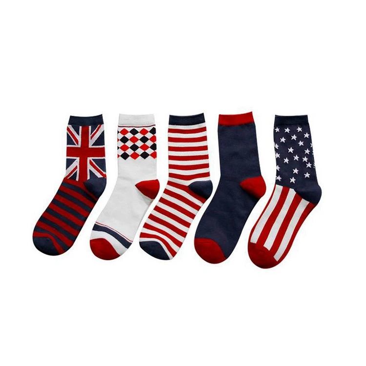 EVAN-A 1054 country flag socks country socks for sale