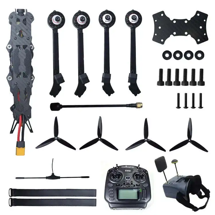 Mark5 13-Inch FPV Carbon Fibre UAV Drone with 20KM Long Range Night Vision Camera 5.8G 2.5W/3W VTX High-Speed 5.8G 2.5W/3W VTX