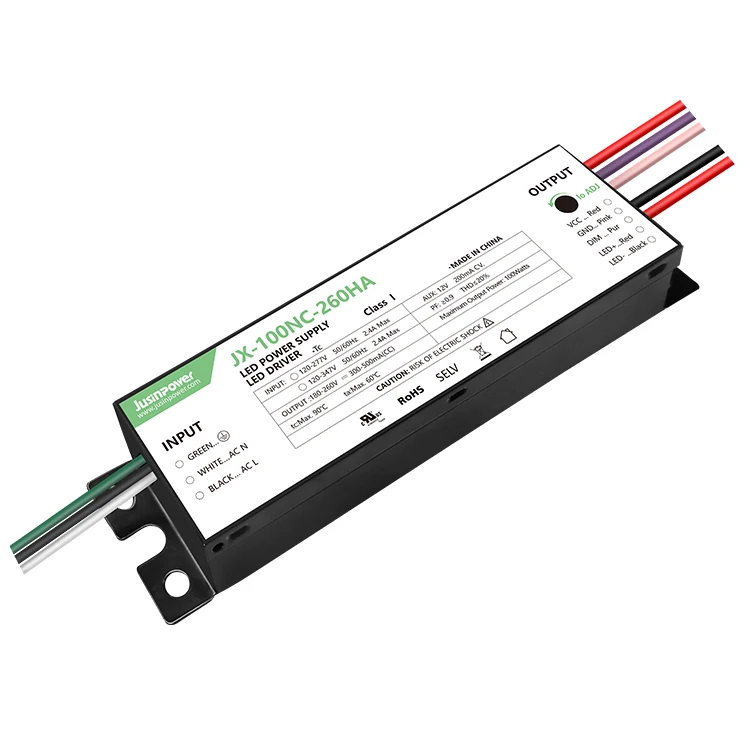 Programmable 100-240W with 0-10 V Dimming Class 1 Led Driver  5 years warranty