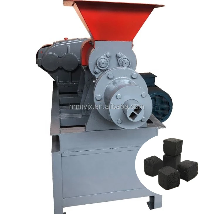 Bamboo sawdust hardwood cube shisha charcoal machine for hookahs charcoal production