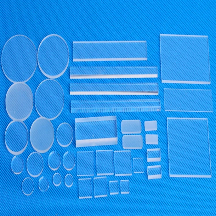 factory custom optical frosted matt borosilicate glass discs for lighting cover lens