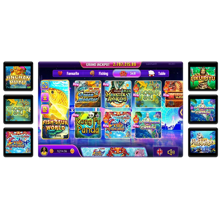 Intelligent Skill Game Software Shooting Arcade Fish Game Sub-distributor Fish Hunter Game App