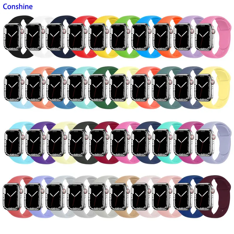 Conshine eco friendly 38mm 40mm 41mm 42mm 44mm 45mm 007 watch le mill smart band 3m offici roblox jame appl watch band strap