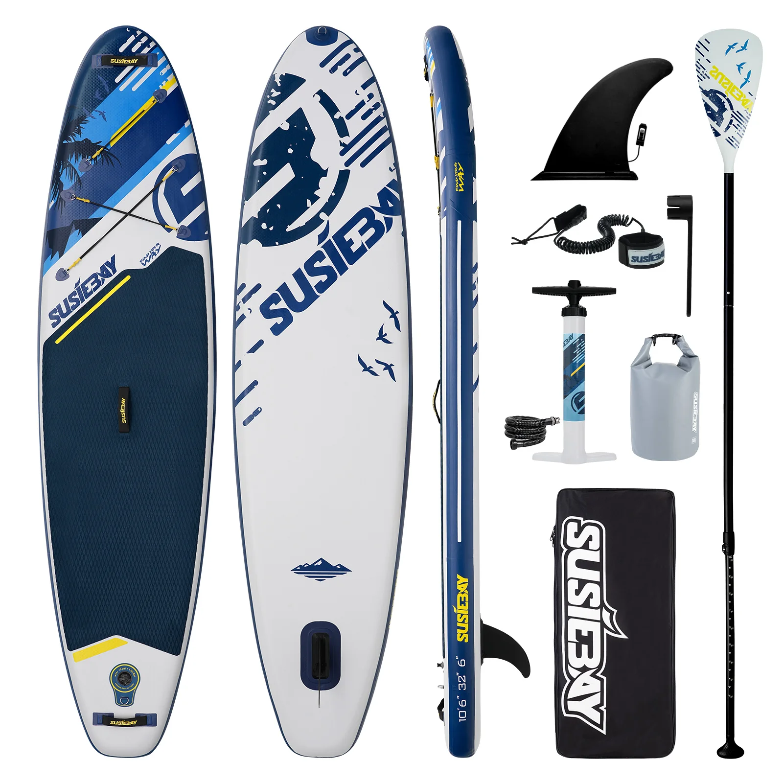 Новый высококачественный ПВХ надувной Sup доска Touring stadel