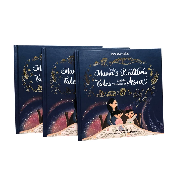 Жесткая обложка плакат Бумажная книга с временем на животе Японская