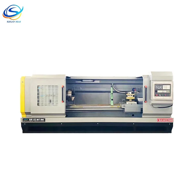 CK6163x1000 1500 2000 3000mm CNC lathe turning machine GSK Seimens Fanuc System