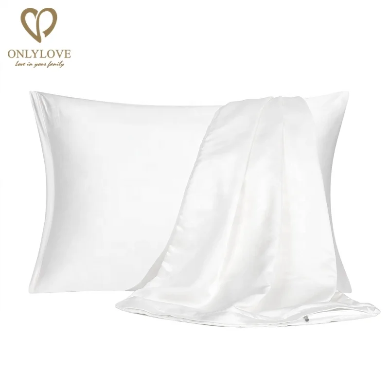 Factory outlet Ultra Soft and Smooth Silky Satin 100% Satin Silk Pillow Case