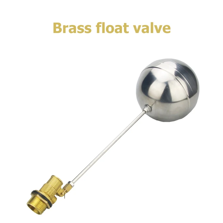 level switches operated threaded connection 15mm water tank floating brass ball valve 1/2