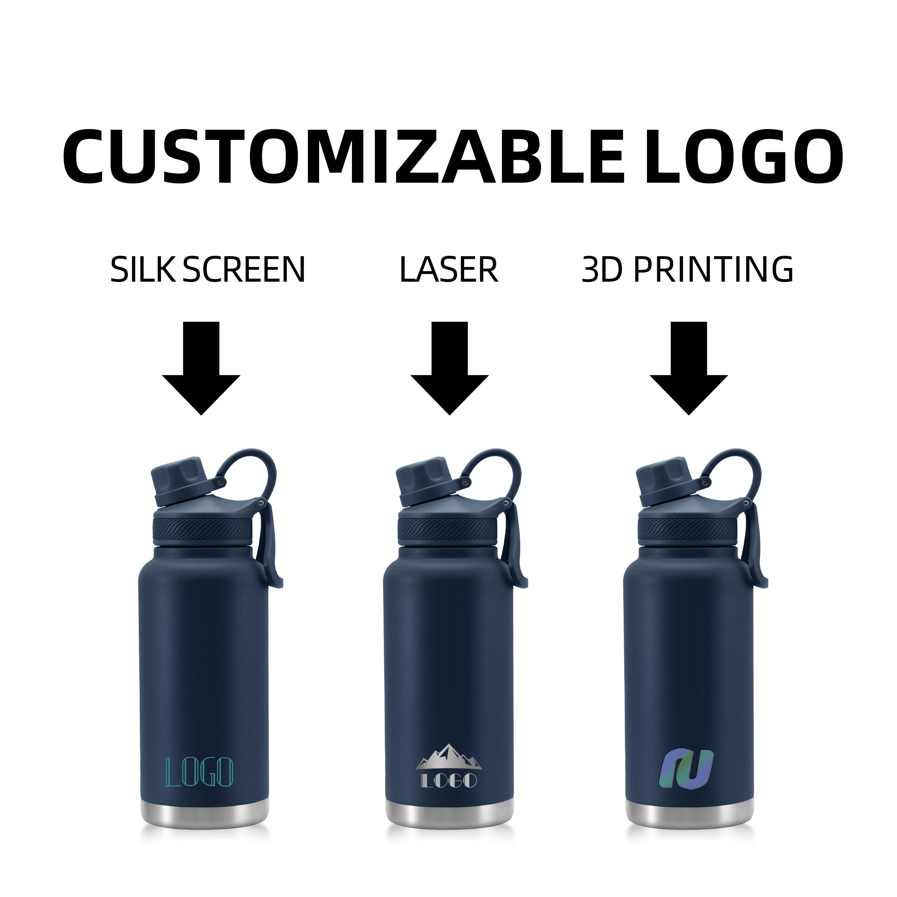 Hot sell 18oz 24oz 32oz water cup Double wall stainless steel vacuum insulated water bottle thermos water bottle