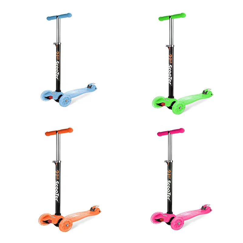 Cheap Price Kids Scooter Pink Kids Hurtle Scooter Adjustable Height For Kids On Sale Now