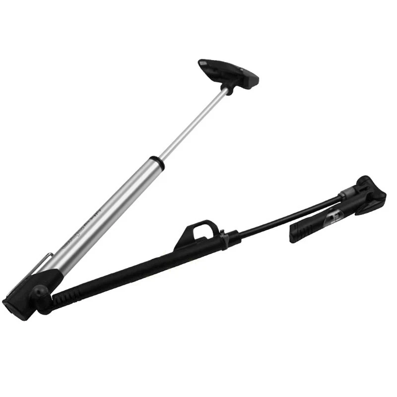 Giyo GM71 Clever Valve High Pressure Bike Pumps Bike mini air pumps With Soft Hose&Gauge PRESTA AND SCHRADER Bicycle Hand Pumps