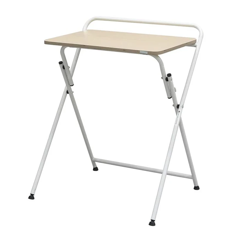 Factory wholesales metal frame portable computer desks folding lap desk for Small Space