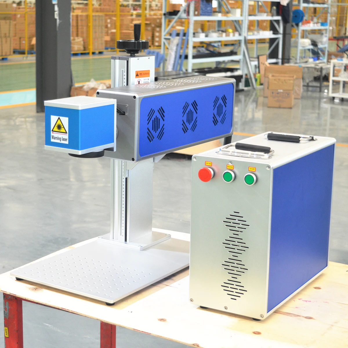 Fiber Laser Marking Machine For Jewelry Metal Portable Desktop Model 10W 20W 30W 50W 100W