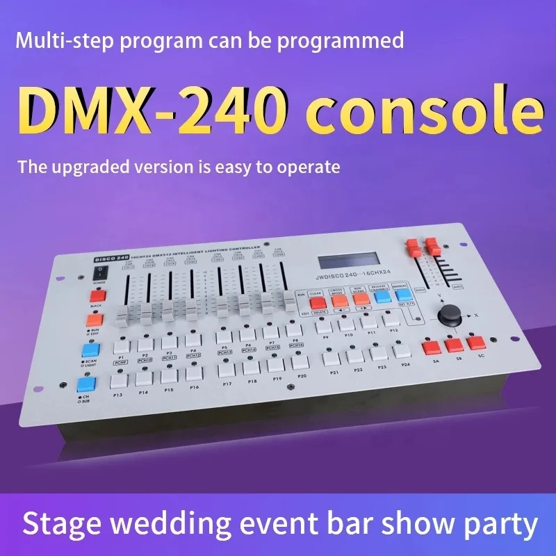 Luces Par Light Мини диско клуб сценический бар Dj консоль черный 240 Dmx контроллер руководство для вечеринки Ktv диммеры