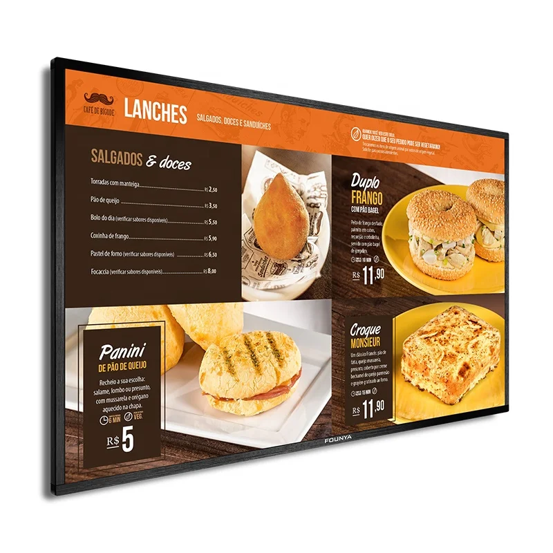 Hot selling advertising digital signage monitor player with low price