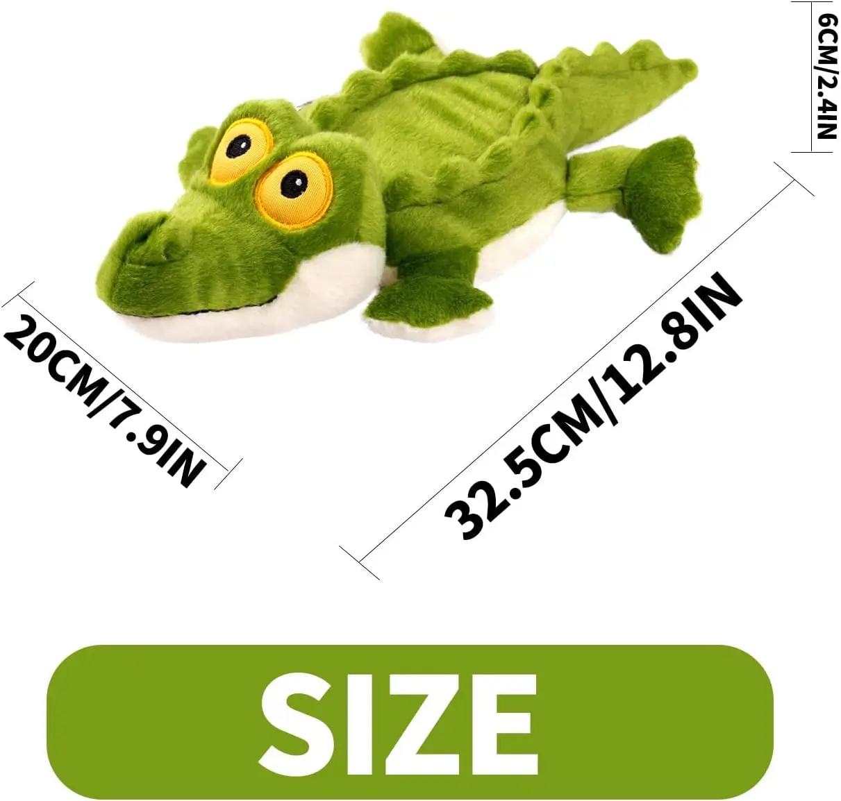 AFP Cute Soft Dog Plush Squeaky Toy Ultrasonic Pet Plush Chewing Toy With Silent Squeaker Squeakerless Interactive Dog Chew Toy