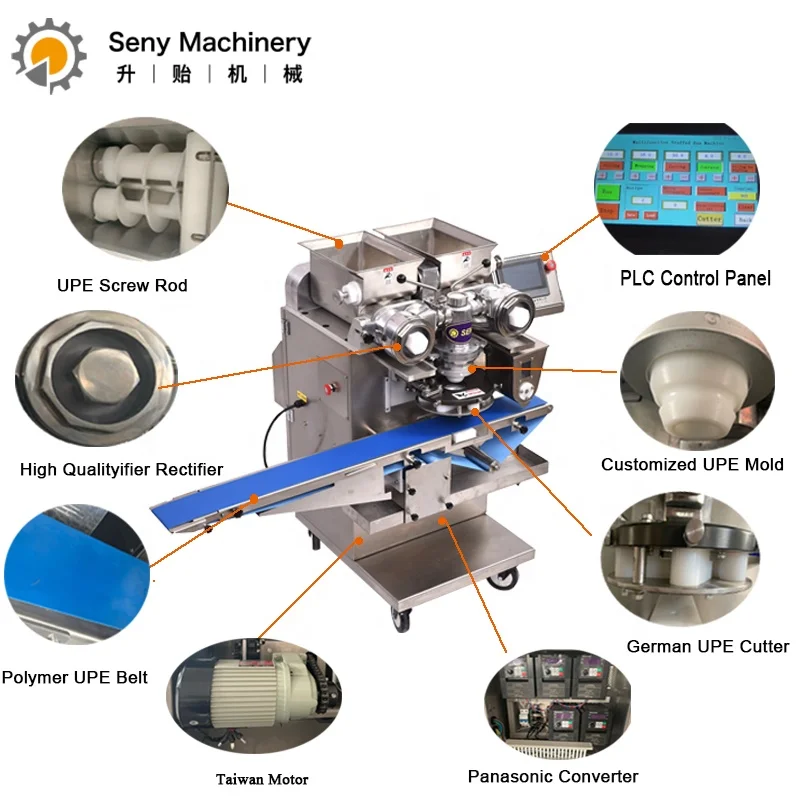 High Efficiency Automatic Maamoul Encrusting Machine Maamoul making Line