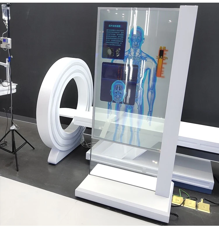 55 дюймов Oled прозрачная защитная пленка для экрана ультратонкий табло 4K oledtransparent дисплей на органических светодиодах