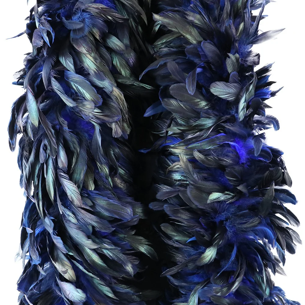 cheap sale Colorful Rooster schlappen feather boa for party dance performances decoration