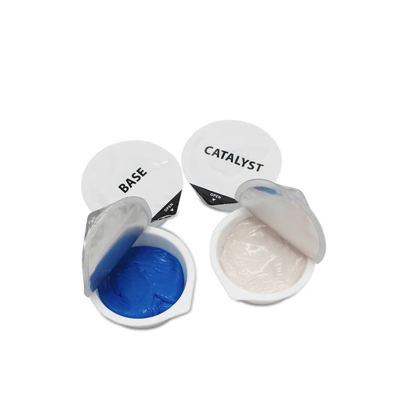 Prepacked Tubs OEM Rubber Polyvinyl Putty Home Dental Silicone Impression Kit