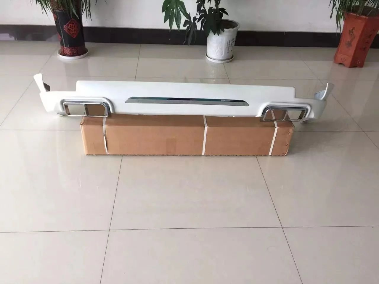 New style Car Accessories Front Rear Body Kits Bumper With Light Body kit For Land Cruiser Prado  FJ150 2014 2015 2016 2017