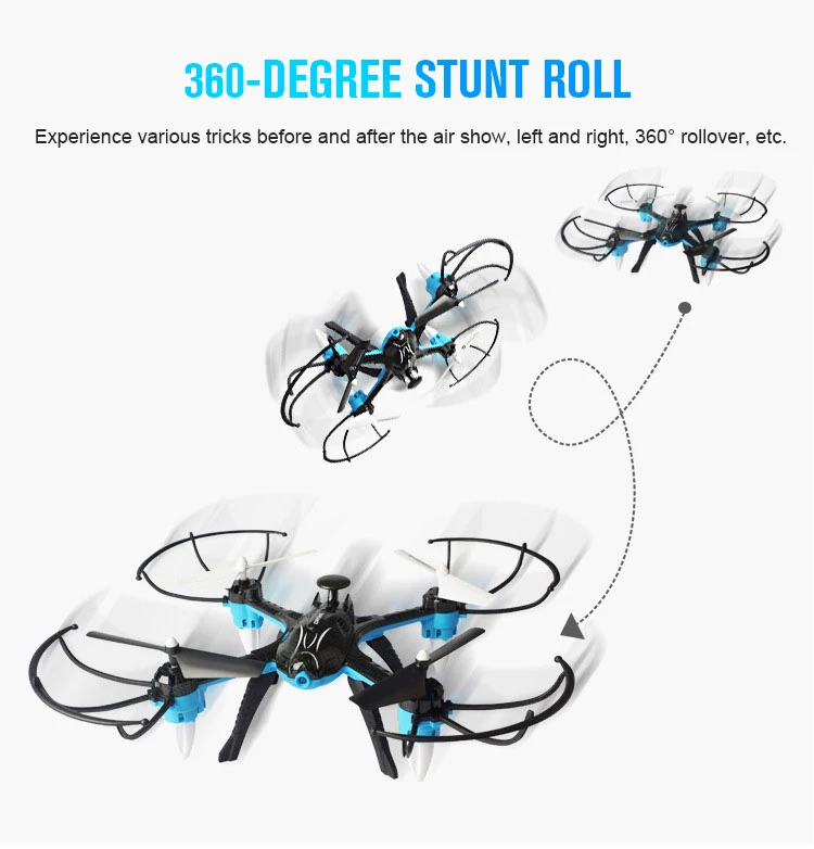 Radio control toys Drone 2K with HD Camera Wide Angle WIFI FPV RC Quadcopter Professional Anti-collision Drones