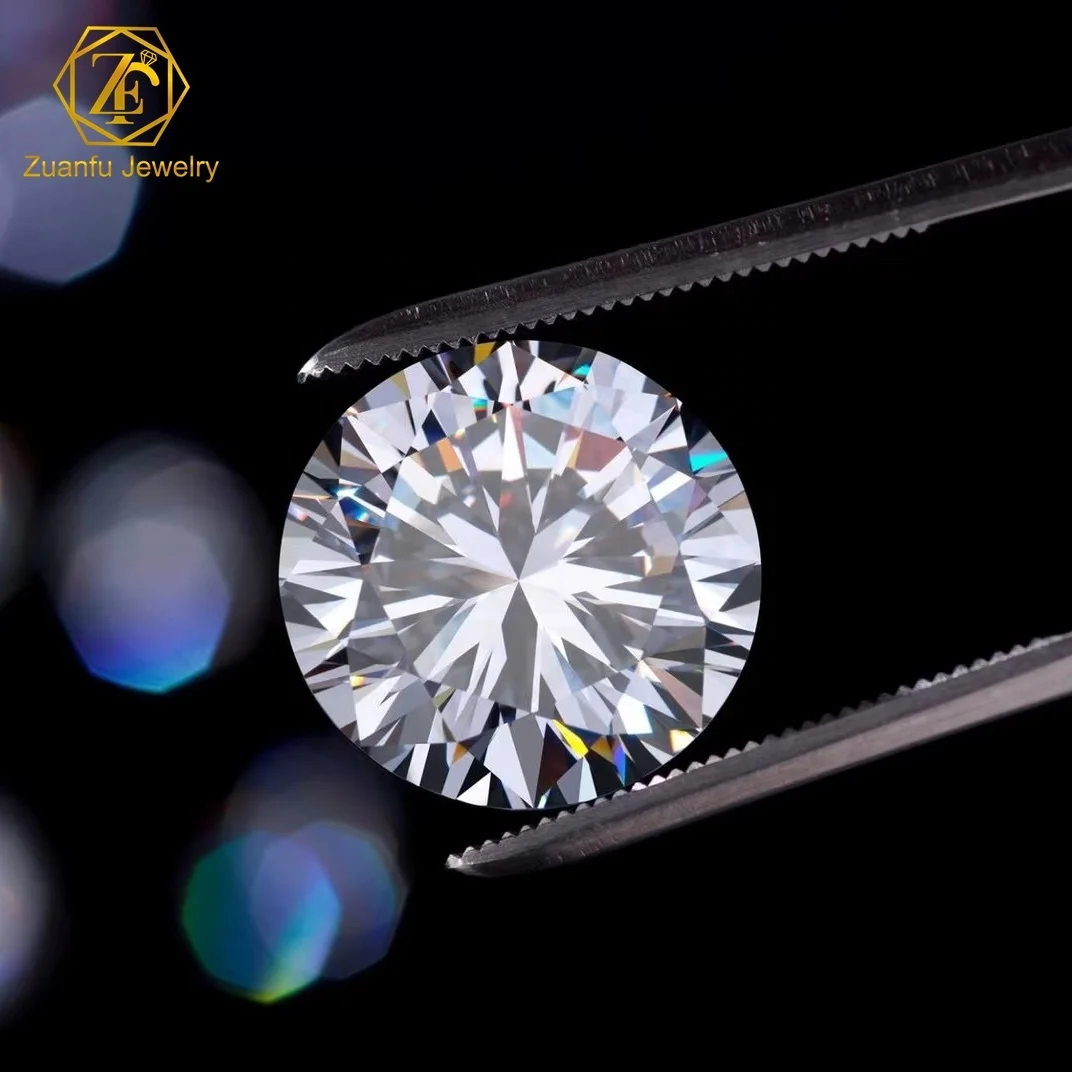 Оптовая продажа алмазный камень GRA VVS Муассанит настоящий лабораторный Выращенный алмаз D EF GH Свободный
