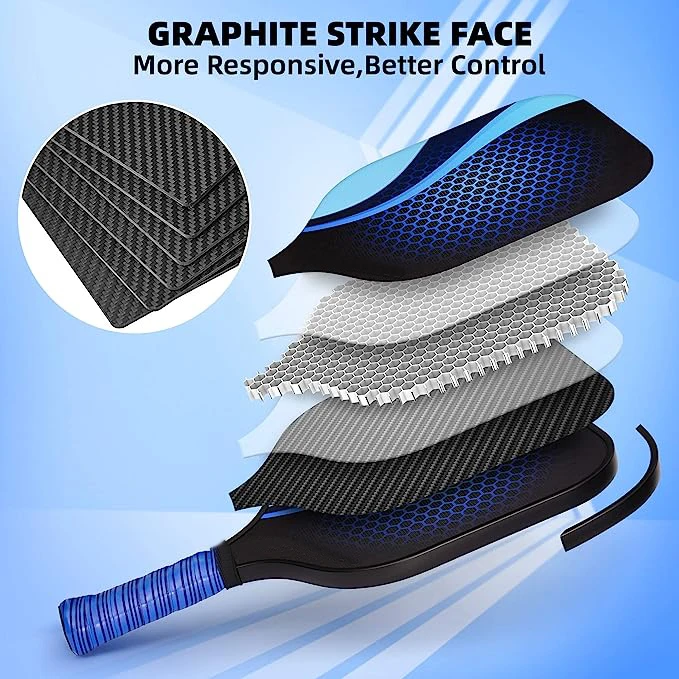 GAMEN china raquete beach tennis carbono 3k custom usapa approved carbon eva foam pickleball paddle