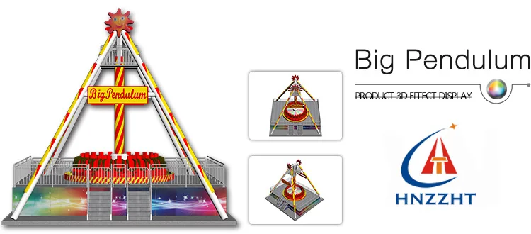 Extremely thrilling large amusement rides big  hammer rides pendulum for sale