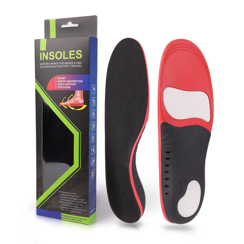 Unisex sport shoe Insole PU arch support sports shoe insole