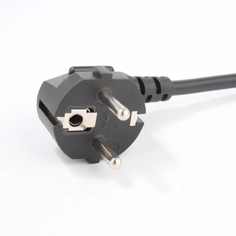 Vde Approval Euro Schuko 250v 16a Power Plug with Iec C13