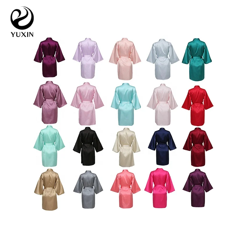 Женский шелковый халат