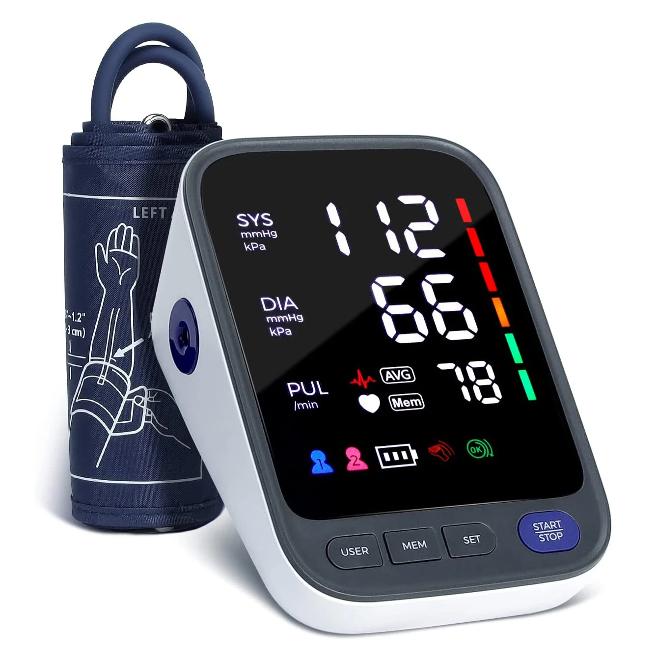 Wholesale Price Led Screen Blood Pressure Monitor Electronic Digital Monitors Supply