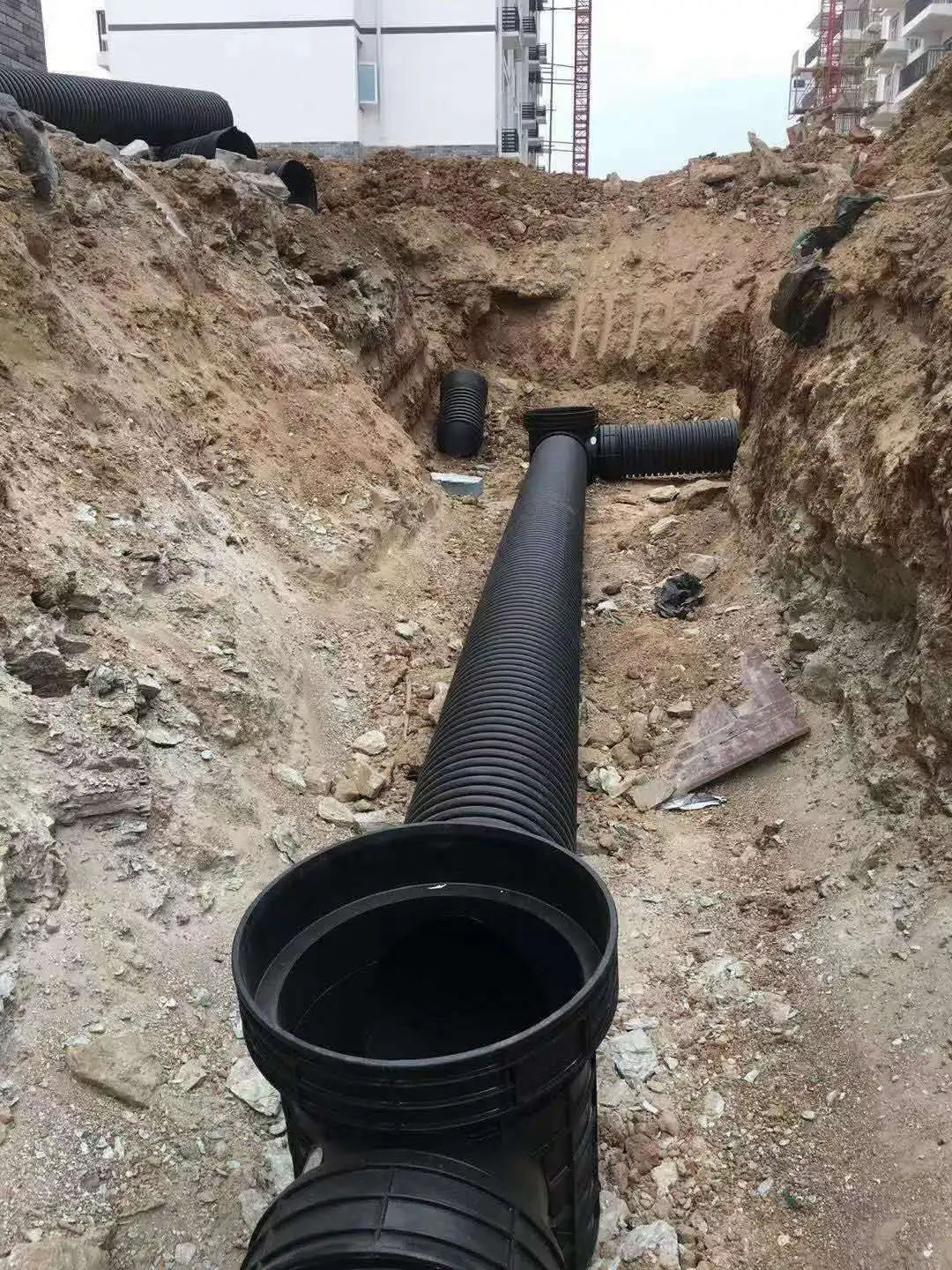 Оптовая продажа с завода, пластиковая труба для очистки сточных вод, подземный пластиковый скважинный досмотр