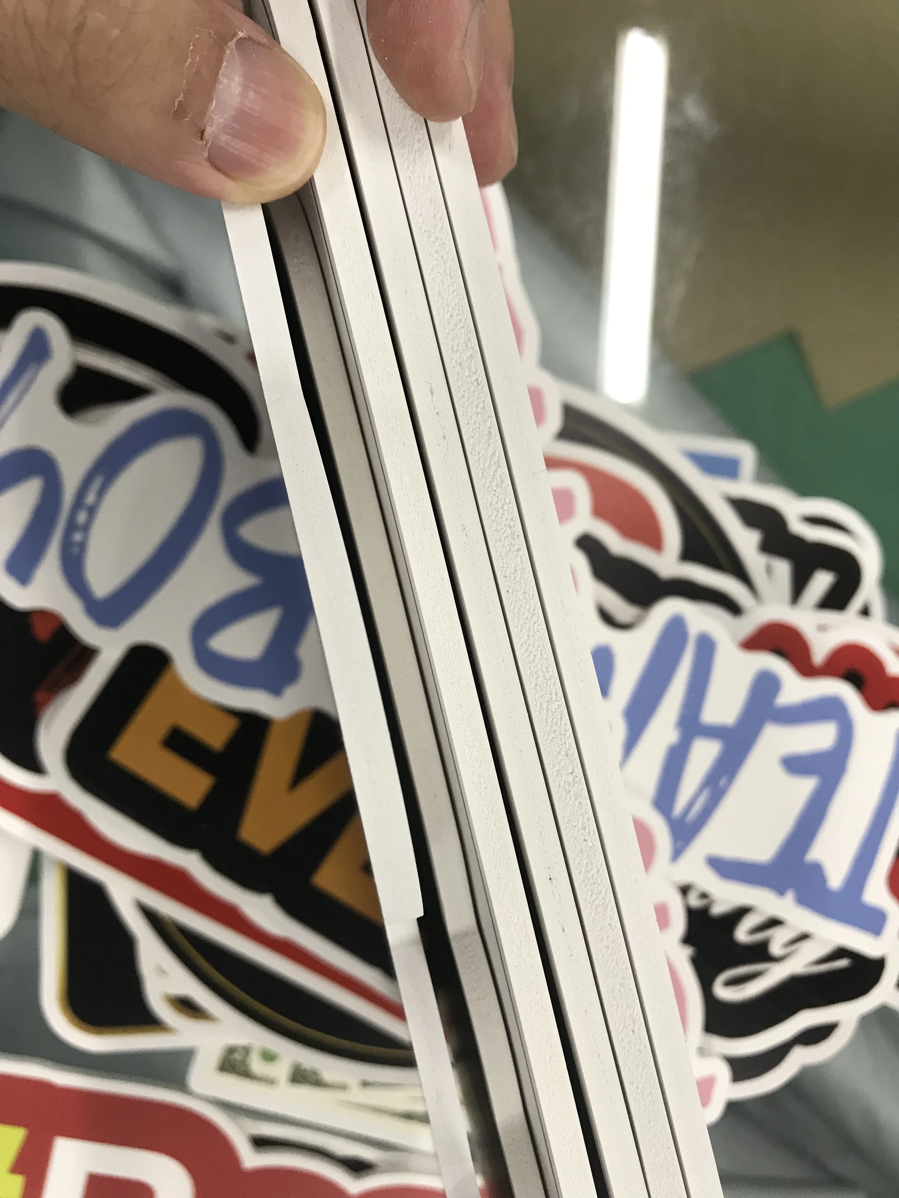 Custom printing Foam Core Counter waterproof Card Double Wing Easel Back Attached for advertising