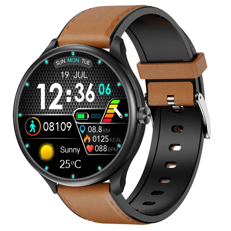 2022 Smart dynamic PPG&ECG monitoring smart tracker watch logo accept customization