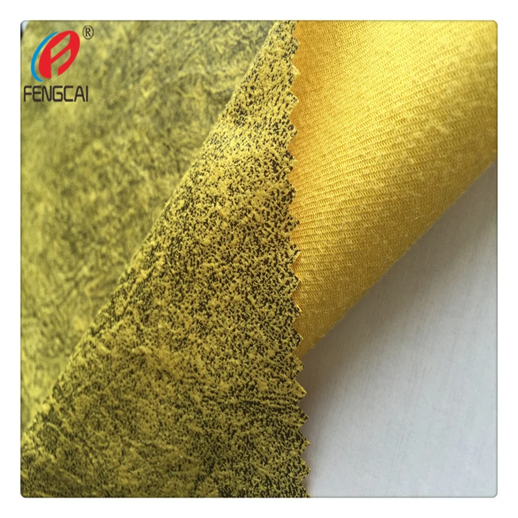 100% polyester warp knitting suede / wholesale fabric for car seats