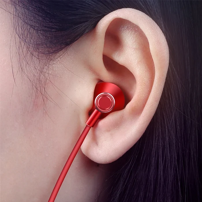 
Noise cancelling stereo neckband wireless earphone headphone headsets 