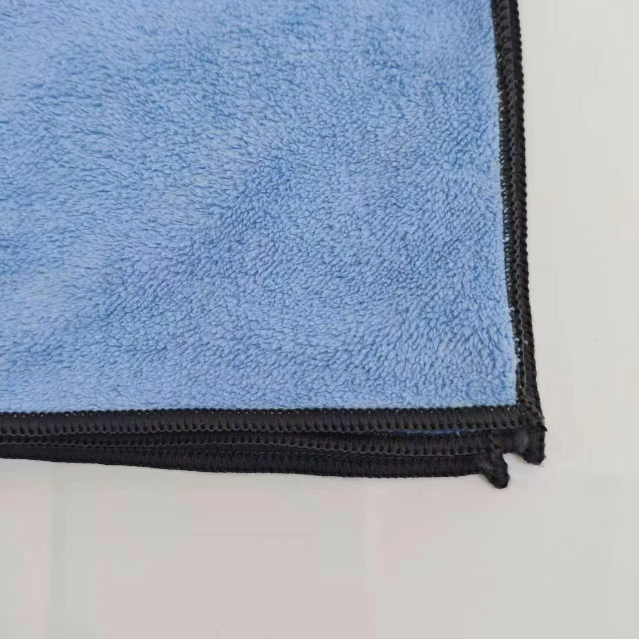 Wholesale soft cheap 15% T 85% Nishiki  Terry cloth (light blue) 230gsm Length 35cm * width 34cm tricot fabric