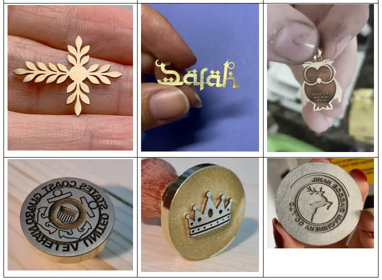 Jewelry Gold Silver Pendants Rings Necklace  Enclosed Laser Engraving Marking Cutting Machine Jewelry Laser Engraving Machine