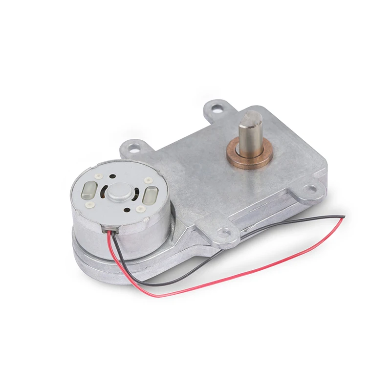  12V низкая скорость без каблука постоянный ток мотор-редуктор